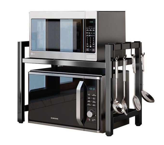 Kitchen Storage Rack Microwave Organizer Carousel 1