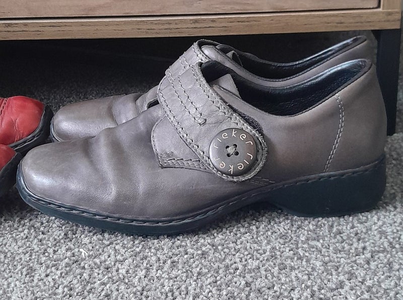 Rieker shoes 2X leather US6/37 Carousel 2