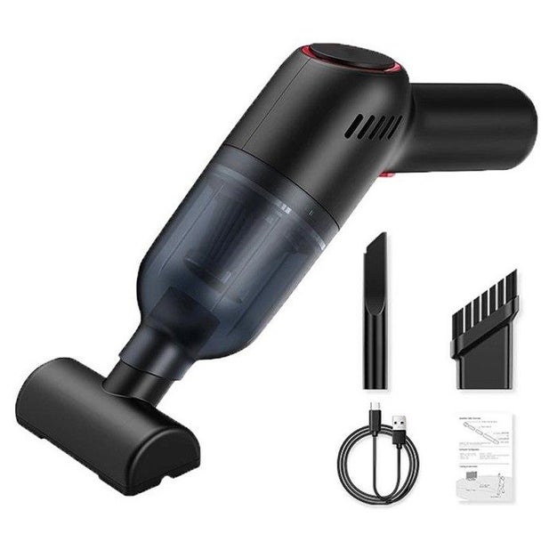 Wireless Handheld Car Vacuum Cleaner with 8000Pa Suction - Black Carousel 2