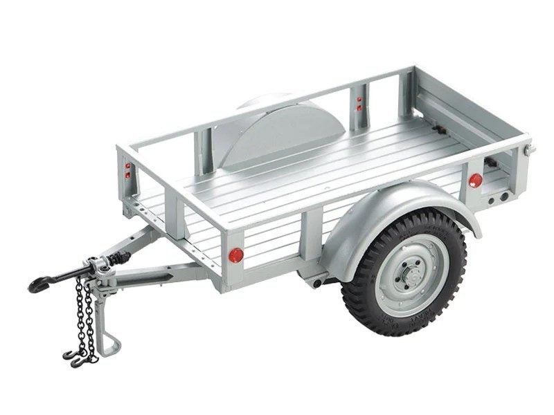 Fms FCX18 1/12 and 1/18 UTILITY TRAILER C SLIVER C3308 Carousel 1