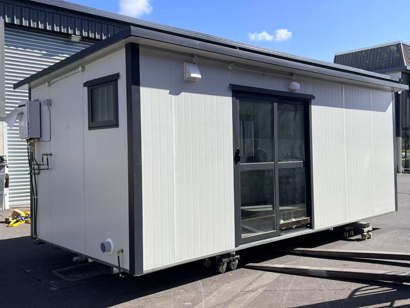 6.0x2.7m self contained cabin Christchurch Carousel 1