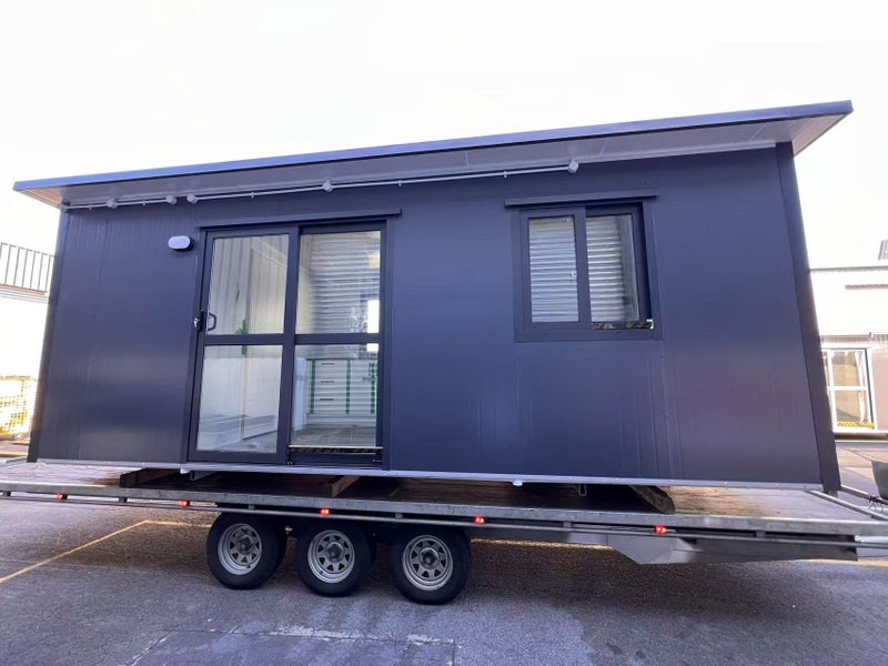 6.0x2.4m portable cabin assembled Christchurch Carousel 1