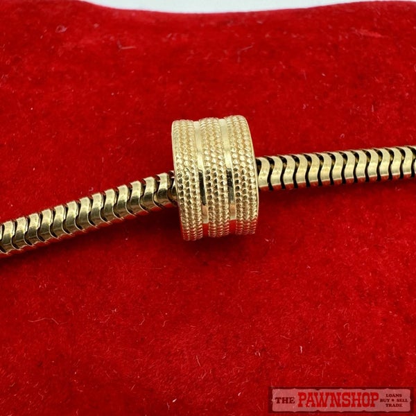 Michael Hill 10ct Yellow Gold Patterned Charm Carousel 1