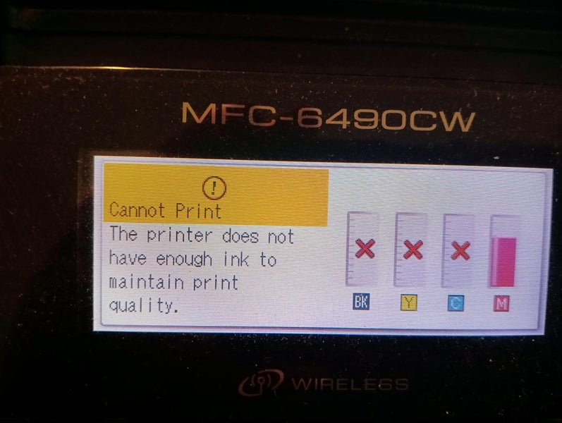 Brother printer MFC-6490CW Carousel 2