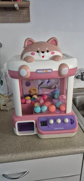 $1 reserve Mini arcade ball grab machine ! Carousel 1