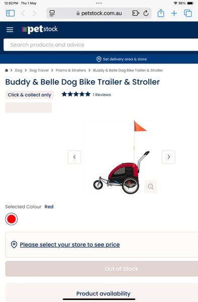 Buddy & Belle Pet Bike Trailer & Stroller Carousel 10