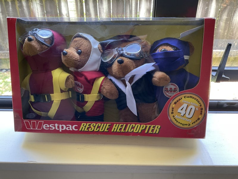 Set 4 Westpac Rescue Helicopter 40th Anniversary Set Carousel 1