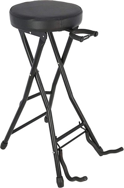 GUITAR STOOL WITH STAND FOLDABLE SEAT Carousel 1