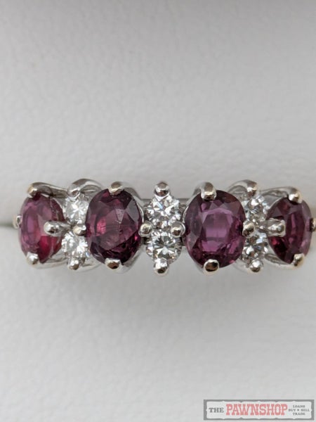 1.20ct Rubies and 0.20ct Diamond Dress Ring in 18ct White Gold $6,200 Carousel 2