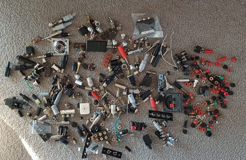 Assorted Audio Connectors Carousel 1