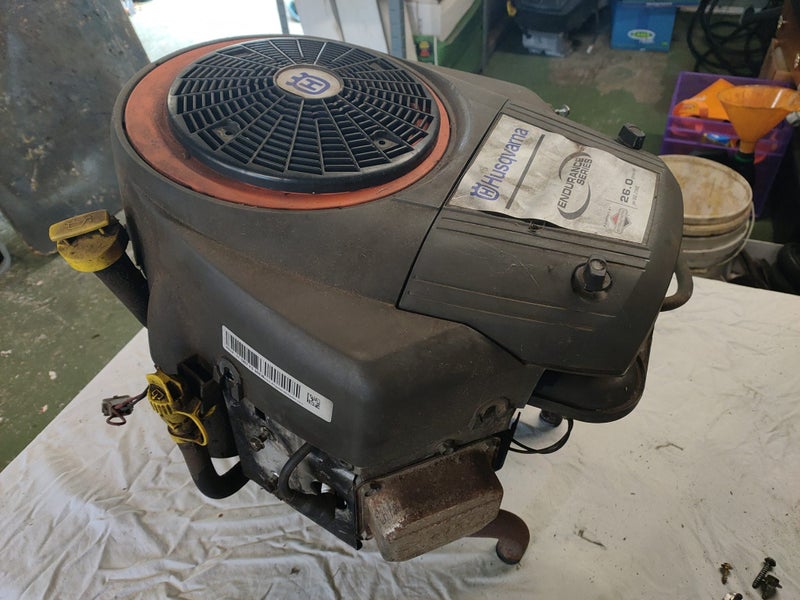 ***BLOWN Briggs & Stratton 26HP V-Twin Engine for PARTS ONLY*** Carousel 1