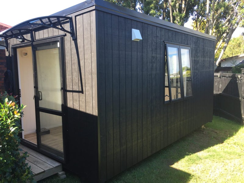 Kowhai Sleepout Cabin **FOR RENT ONLY** – Compact & Comfortable $105/week Carousel 5