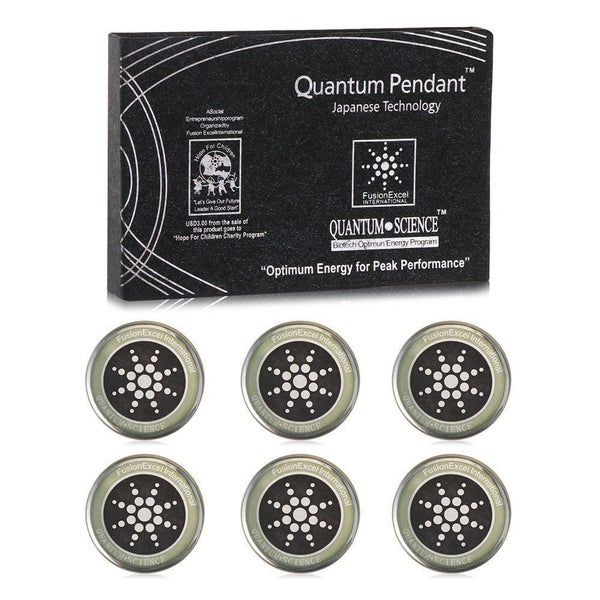 6x Anti Radiation Protection Sticker EMF Protector Quantum Shield Gold/Siver Carousel 15