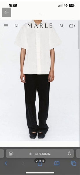Marle Rylan Shirt - Ivory - New Carousel 3