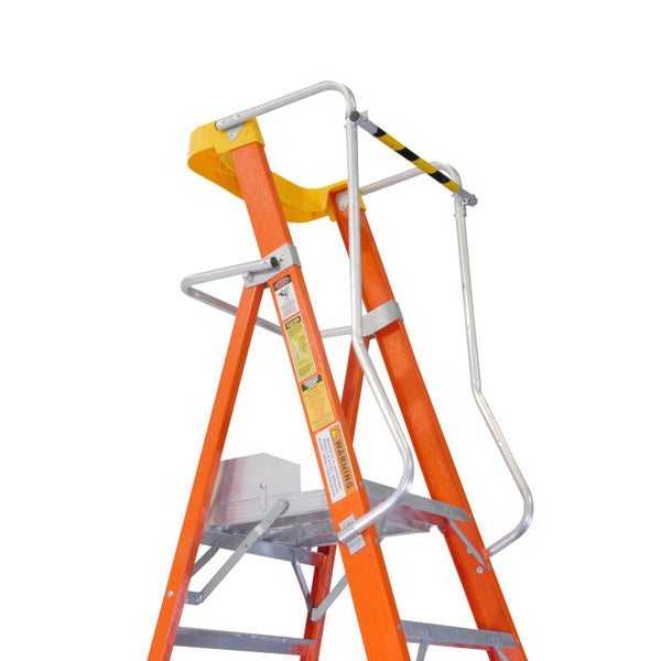 Fibreglass Platform Ladder 2.23M Carousel 2