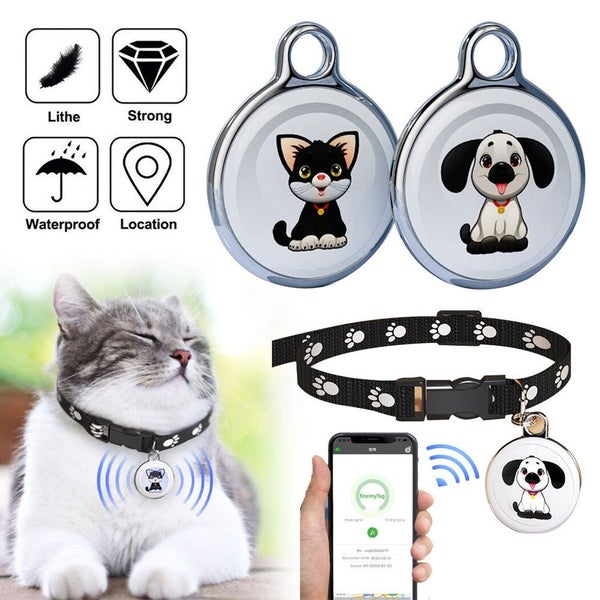 Waterproof GPS Dog Cat Pet Finder Tracker GSM Locator Collar Tracking Alarm Carousel 1