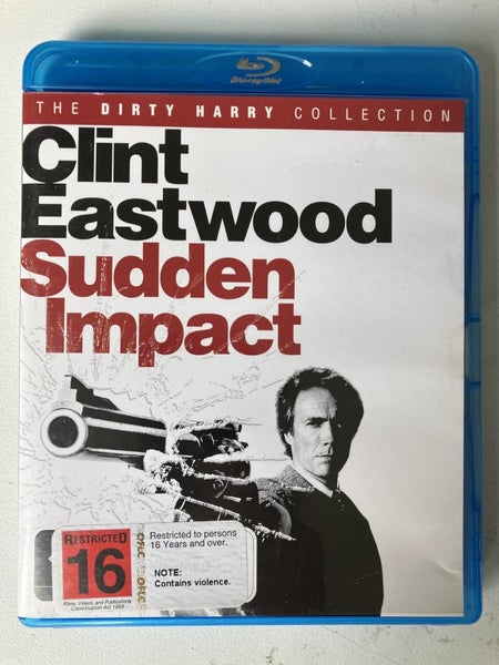 Clint Eastwood (Dirty Harry) - Sudden Impact Blu Ray Carousel 1