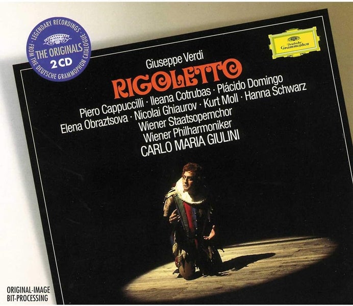 Verdi Rigoletto DOMINGO VIENNA PHIL ORCH GIULINI / 2CD Carousel 1