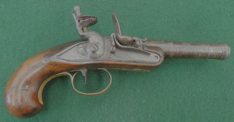 Antique Queen Anne Style FLINTLOCK PISTOL By Jonathan HIRST London 1760-1805 Carousel 2