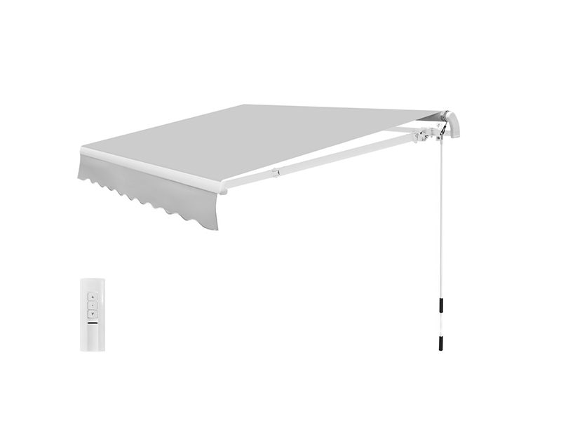 Manual Retractable Awning 3 x 2.5m - Light Grey Carousel 2