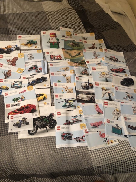 Lego instructions manuals bulk628638736848661127