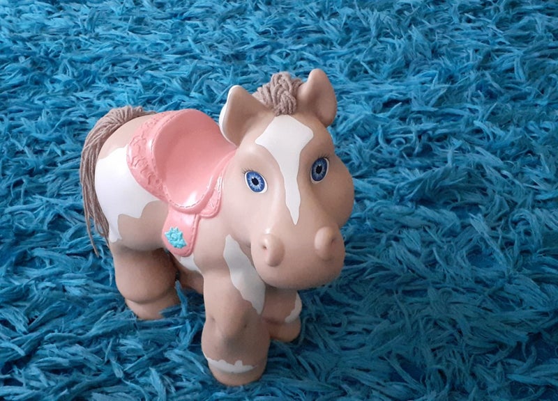 Vintage O.A.A 1992 Cabbage Patch Kids Crimp N Curl Pony/Horse Carousel 2