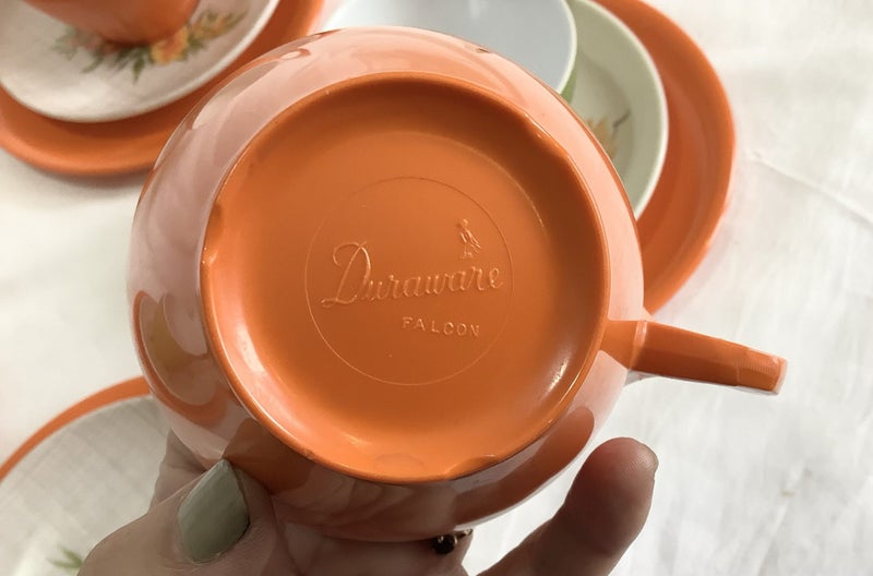 4 FALCON/DURAWARE CUPS, SAUCERS & PLATES Carousel 6