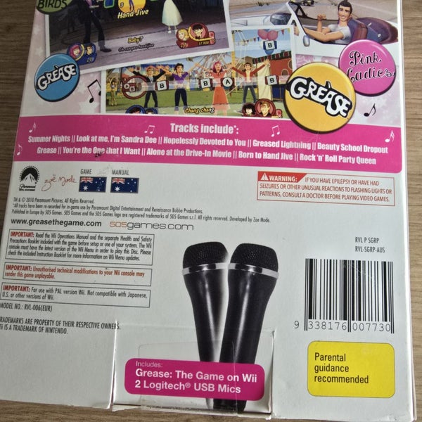 Nintendo Wii - Grease & 2 Mics Boxed Set Carousel 3