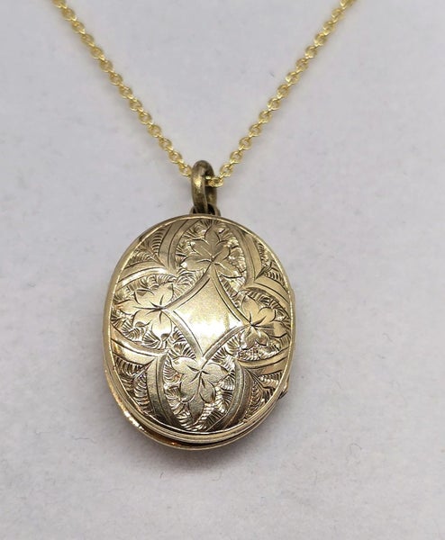 Vintage Edwardian 9ct gold locket - $1 reserve Carousel 2
