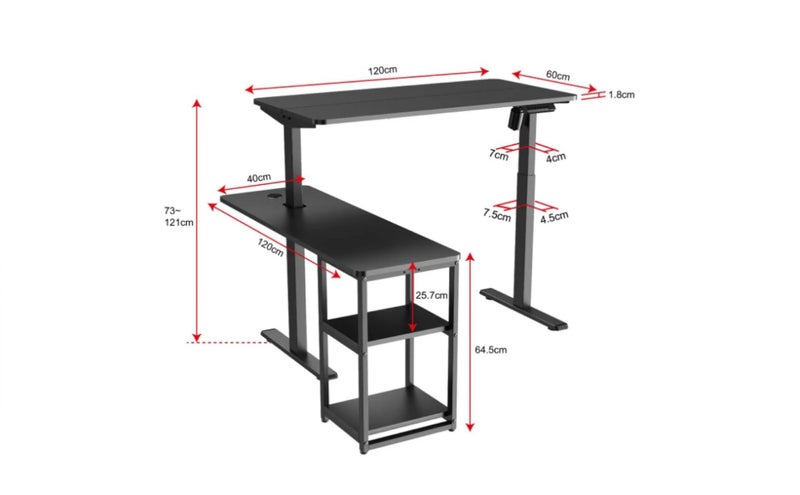 Gorilla electric standing desk Carousel 4