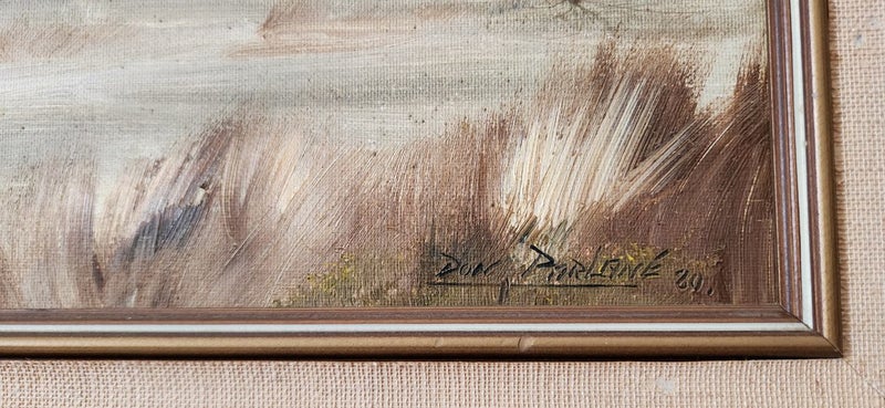 Don Parlane "Sunset" Central Otago - Oil painting Carousel 4