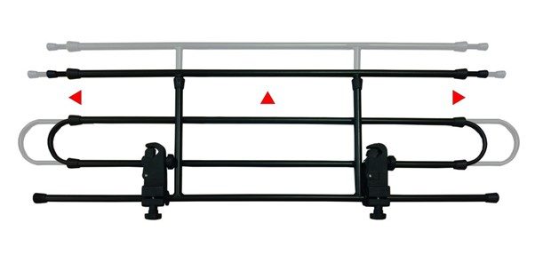 Universal, Telescopic Dog Barrier. Pet Barrier Steel Carousel 4