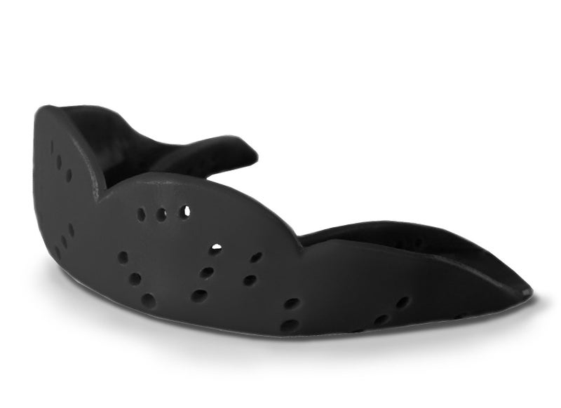 Mouth Guard SISU Aero Medium Sports Mouthguard - Charcoal Black Carousel 1