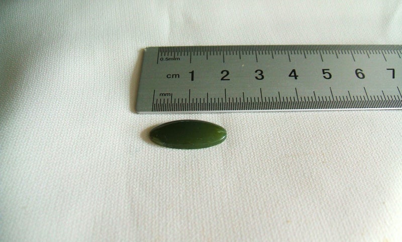 JEWELLERS ESTATE MUSEUM QUALITY ESTATE KAHURANGI GREENSTONE OVAL CABOCHON Carousel 2
