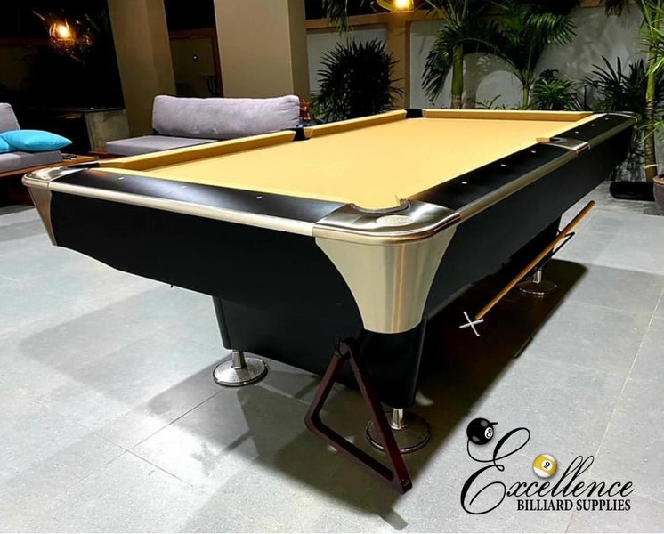Tournament Club Pool Table - Black62863863342338112