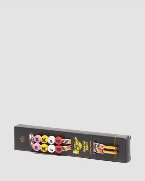 Dr. Martens 140CM Friendship Laces Yellow/Recycled Polyester (8-10 Eye) Carousel 1