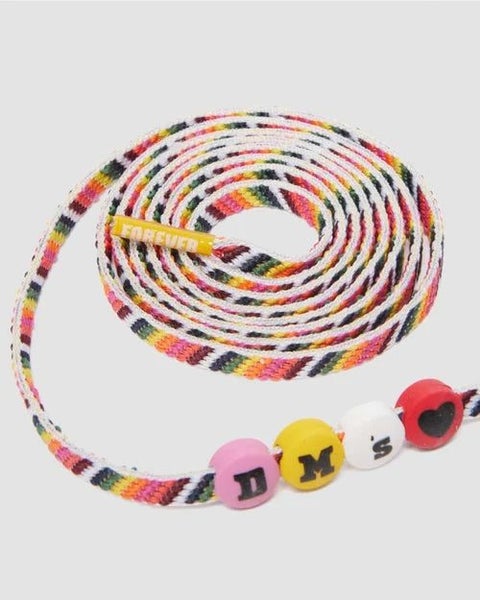 Dr. Martens 140CM Friendship Laces Yellow/Recycled Polyester (8-10 Eye) Carousel 2