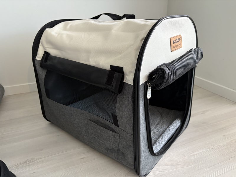 Pet travel crate, pop up, and soft Carousel 1