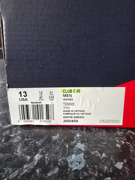 Reebok Club C 85 size 13 worn once Carousel 2