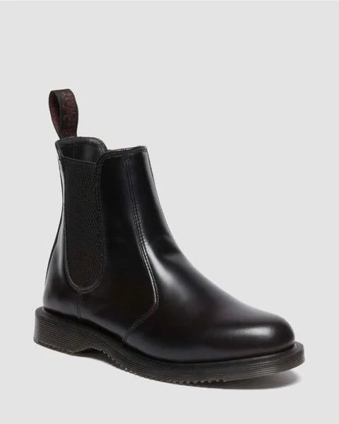 Dr. Martens Flora Chelsea Boot - Black Polished Smooth Carousel 2