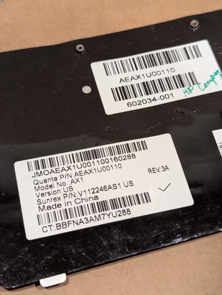 Keyboard Lot 8 – 6x Assorted Laptop Keyboards (Parts Only, $1 Reserve) Carousel 2
