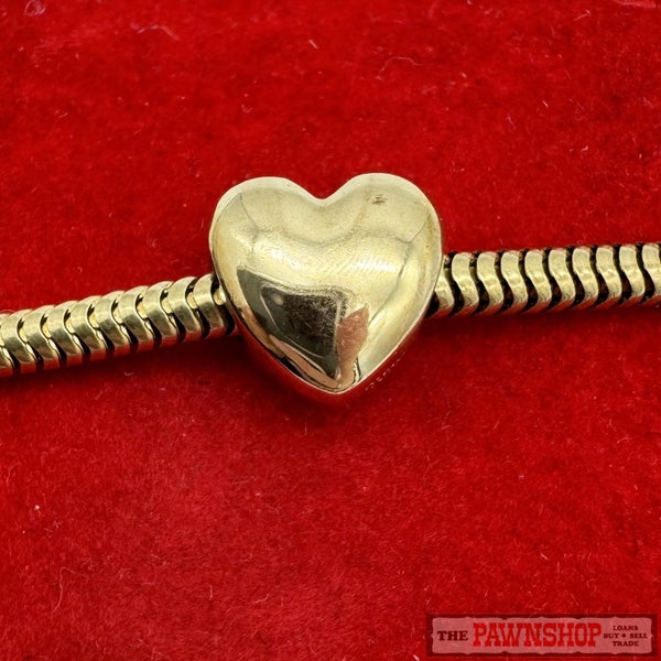 Michael Hill 10ct Yellow Gold Heart Charm Carousel 1