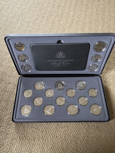 2001 centenary of Federation proof Coin set Carousel 1