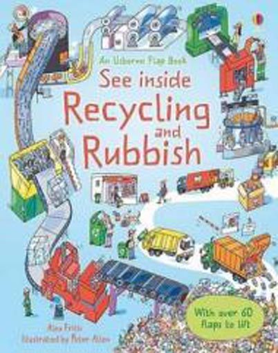 See Inside Recycling and Rubbish (See Inside) [Board book] Carousel 1