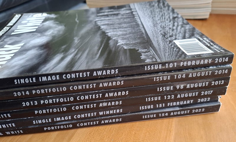 BLACK & WHITE – Photography Magazine: (2017 Contest Winners): US 240pgs Carousel 3