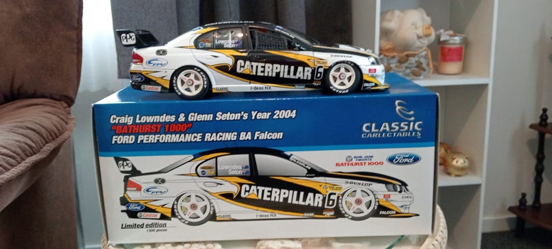 Lowndes/Seton #6 FPR CAT Falcon BA 2004 Bathurst 2nd place 1/18 (very rare) Carousel 1