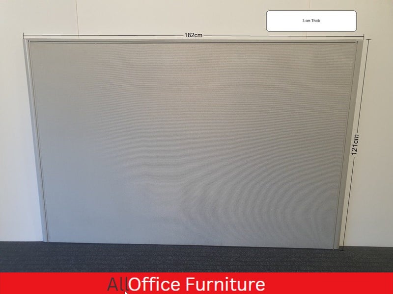 Desk Partition, Desk Divider 182 x 122h cm Carousel 1
