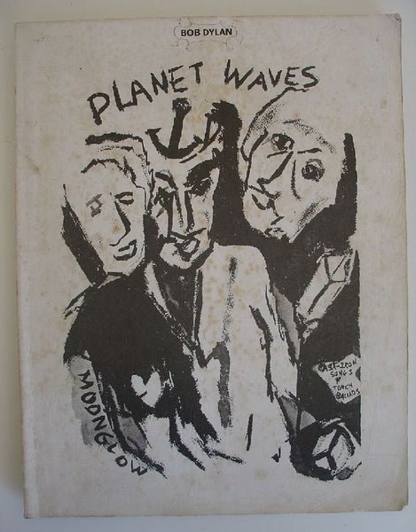 Bob Dylan Planet Waves Sheet Music Book Carousel 1