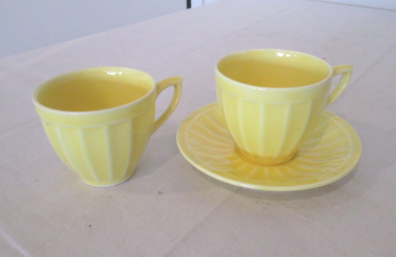 Crown Ducal Cups & Small Saucer Carousel 1