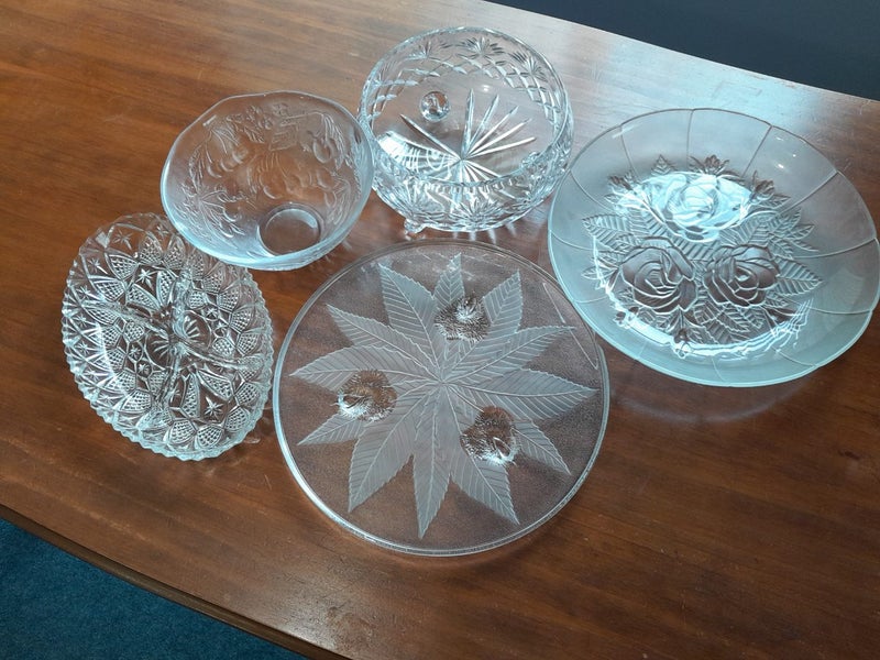 Lead Crystal Plates and bowls Carousel 1
